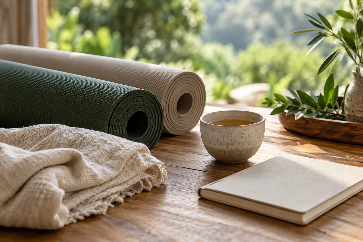 Yoga essentials — illustrative image